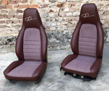 SC Sitzbezug Sondermodell Ferry Porsche burgundy