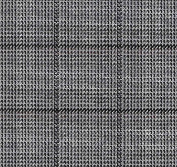 Bezugstoff Karo Tweed Farbe Azur