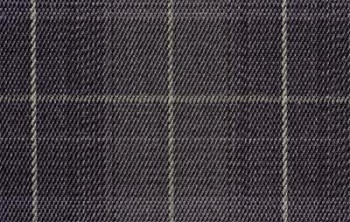 Bezugstoff Carbon anthrazit kariert