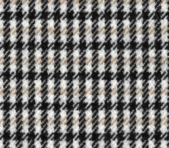 Bezugstoff Pepita / houndstooth braun/weiss