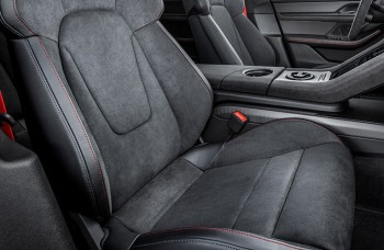 Porsche Racetex original schwarz 911 992 GT3 kaschiert