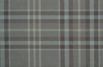 Bezugstoff braunbeige/blau Burton Retro