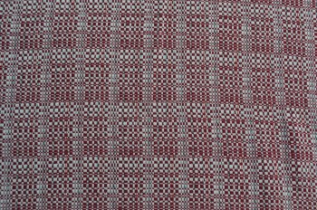 Bezugstoff Tweed rot