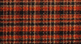Bezugstoff Retro orange