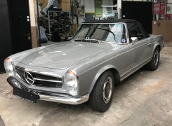 Mercedes W113 Verdeck/ Montage