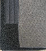 Pagode W113 Fußmattensatz anthrazit 2Ton