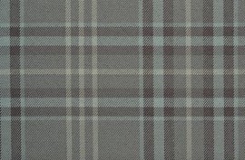 Bezugstoff braunbeige/blau Burton Retro