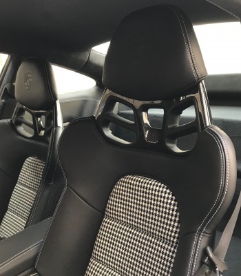 Porsche GT3 918 Schalensitz verstellbar Inlets Pepita 991