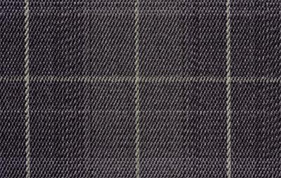 Bezugstoff Carbon anthrazit kariert