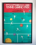 Porsche Tennis Filderstadt 1987 Plakat