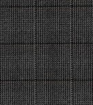 Bezugstoff Karo Tweed Farbe Negro