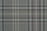 Bezugstoff braunbeige/blau Burton Retro