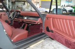 Teppichsatz burgund original Hochflor SC Coupe